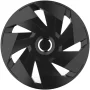 Wheel covers set Cridem Vector RC 4pcs - Black/Chrome - 14&#039;&#039;