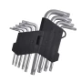 Hex key set torx style Chrome-Vanadium 9pcs