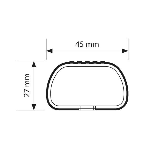 Club acél tetőcsomagtartó rúd szett, hosszanti rúdakon szerelhető 2db - M - 120 cm