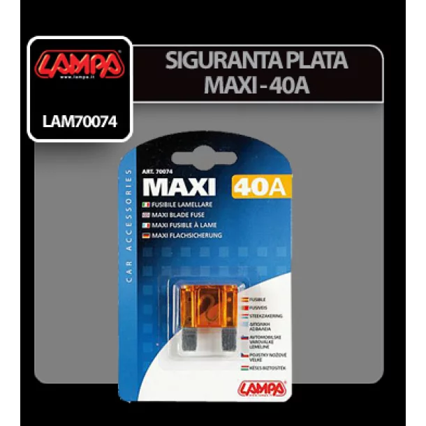 Siguranta plata Maxi - 40A