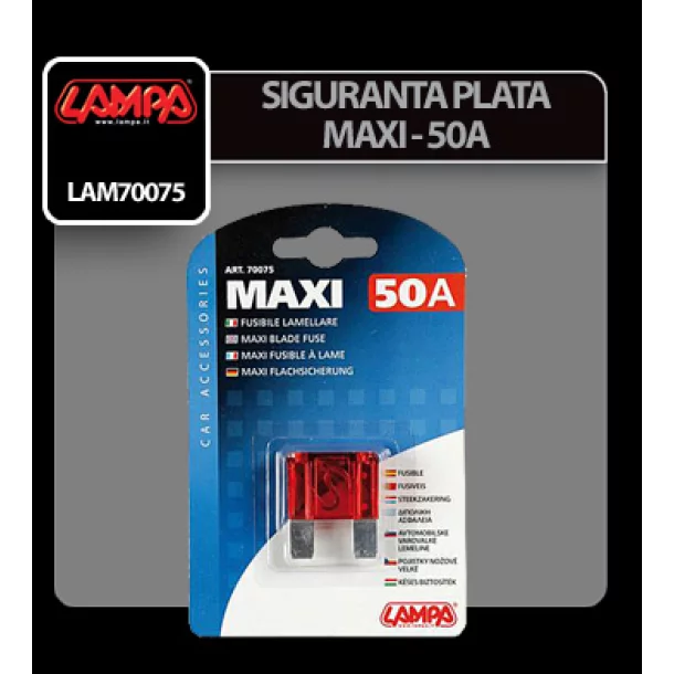 Siguranta plata Maxi - 50A