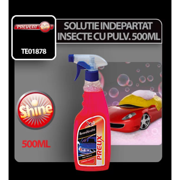 Solutie pentru indepartat insecte cu pulv. Prelix 500ml