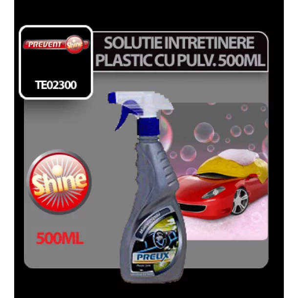Solutie pentru intretinere plastic cu pulv. Prelix 500ml