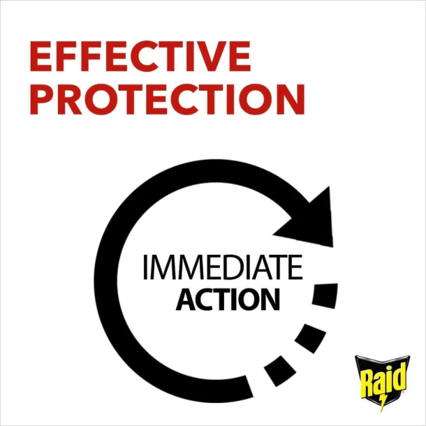 Raid bugs and ants repellent spray, 600ml with +50% EXTRA