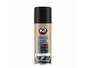 Klímaberendezés tisztító és fertőtlenítő spray, K2 KLIMA FRESH, 150ml, Citrom