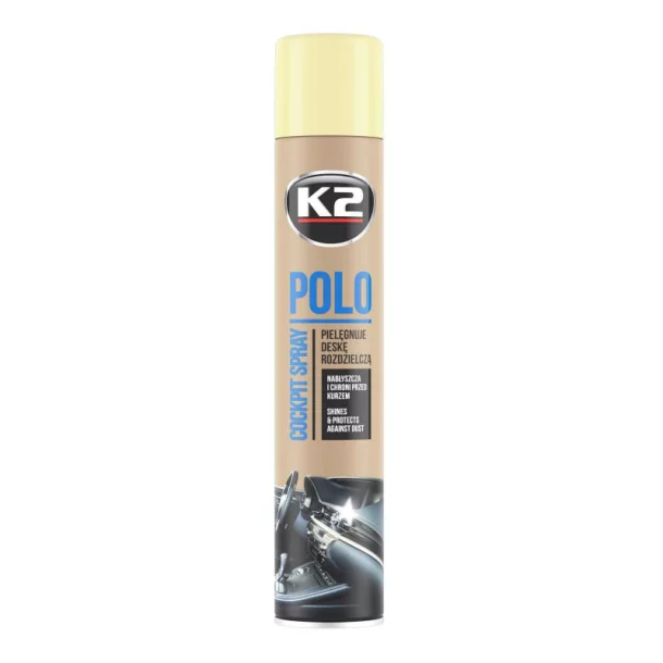 Spray silicon bord Polo K2 750ml - Vanilie