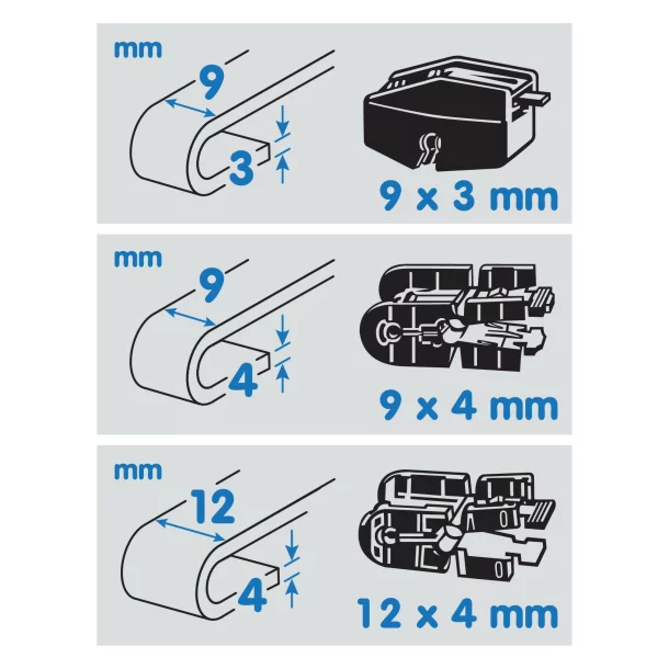 Stergator parbriz Optimax Truck Line 1buc - 55cm (22&quot;)