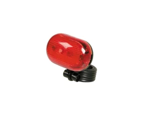 Super bright red safety flasher