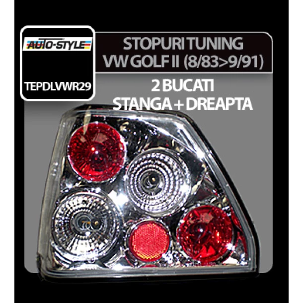 Stopuri tuning  VW Golf II  (8/83>9/91) - Cromate