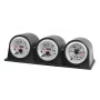 3 holes dashboard gauge pod X3 (52 mm) - Black