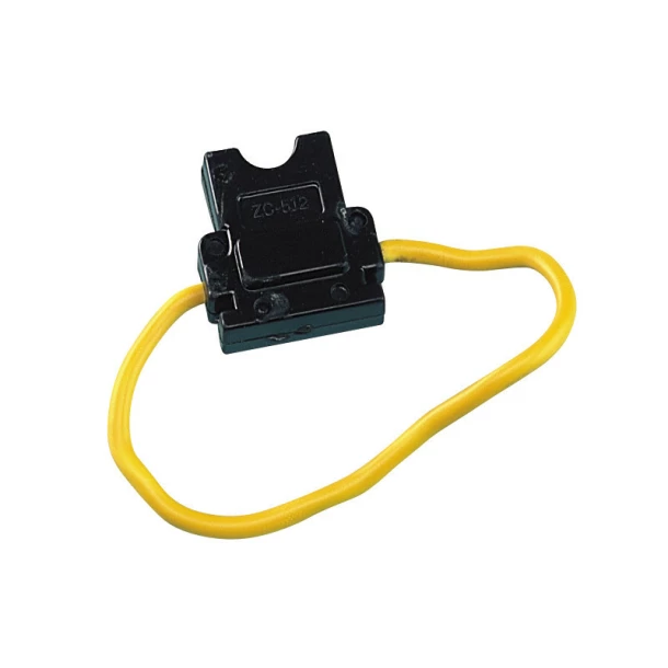 Bakelit soros lapos biztosíték tartó - Újra csomagolt termék