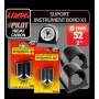 1 hole dashboard gauge pod X1 (52 mm) - Black