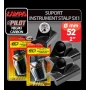 Suport instrument stalp SX1 (52mm) - Negru - Stanga