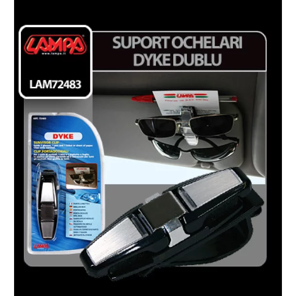 Dyke, sunvisor clip