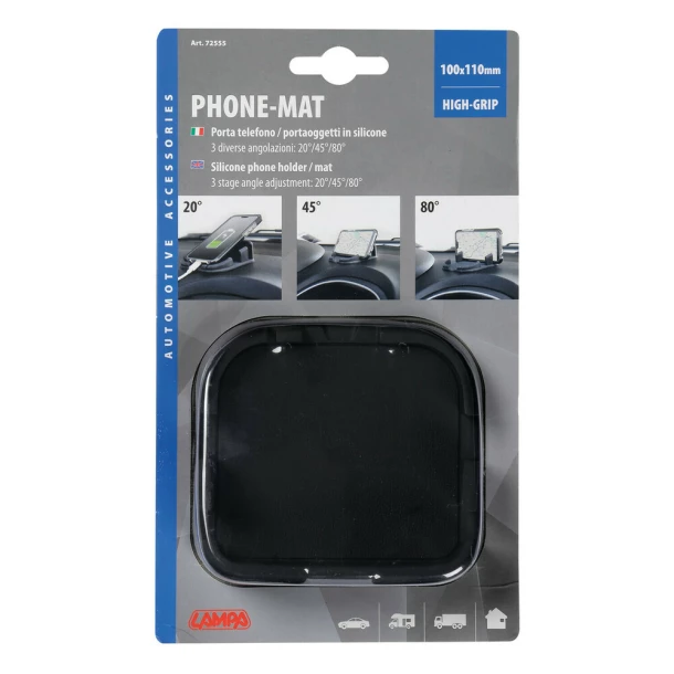 Phone-Mat, silicone phone holder/mat - Resealed