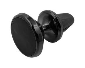Magnetic mobile phone holder with ventilation grille mount