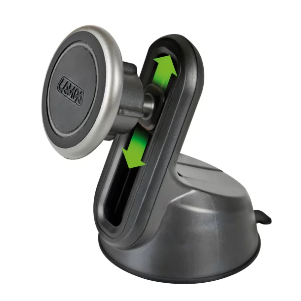 Magneto Elevator, magnetic phone holder with sticky suction cup