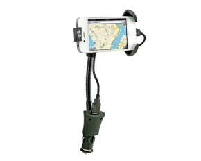 Suport telefon mobil reglabil cu USB Pulse