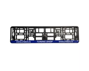 Set of 2pcs numbers plates holders - Tuning Shop - Blue