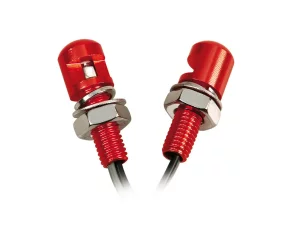 Led screws, white light, 2 pcs - Red