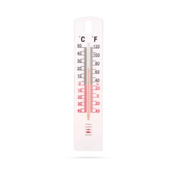 Outdoor and indoor thermometer