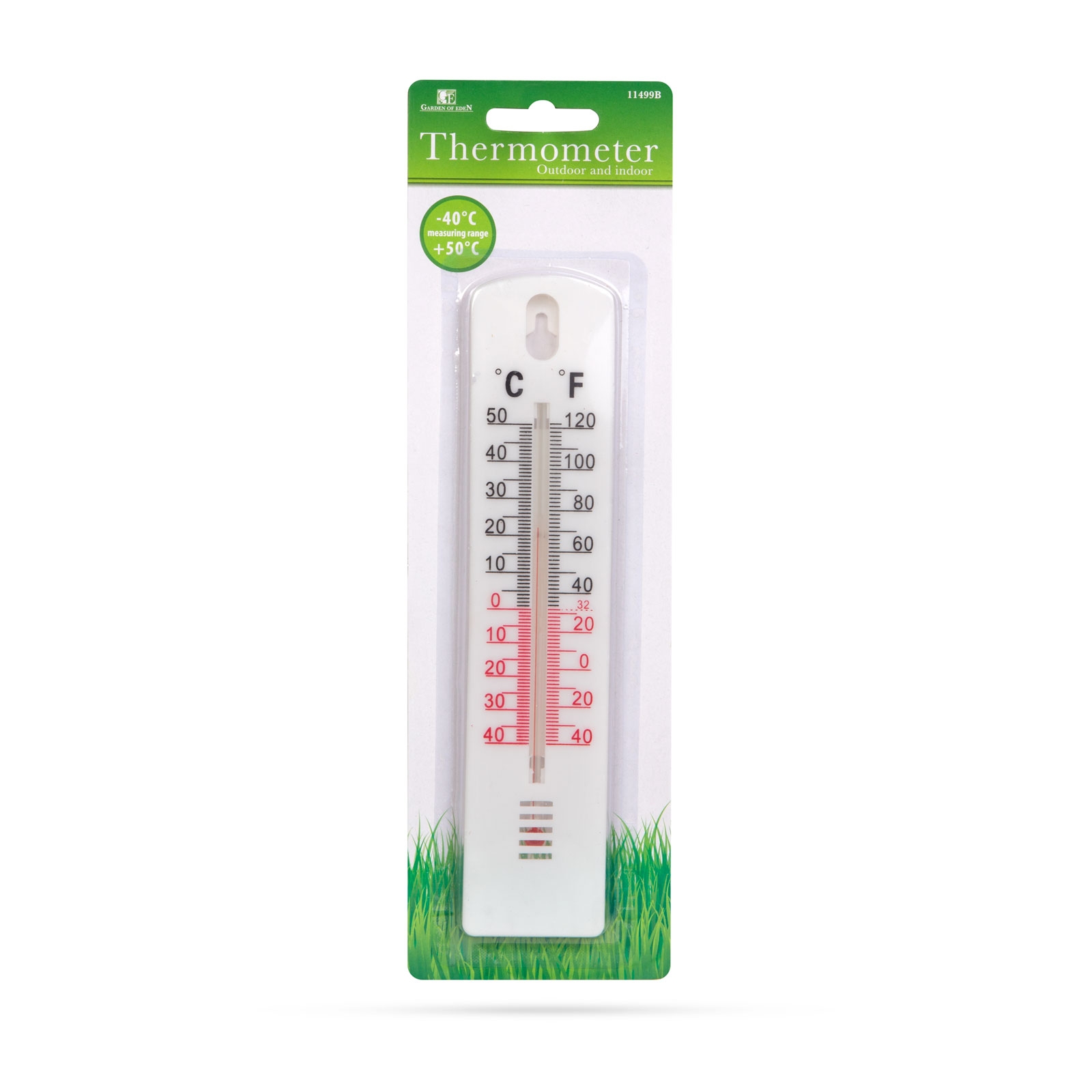 Outdoor and indoor thermometer thumb
