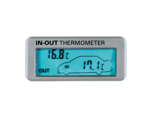 In/out thermometer - 12/24V