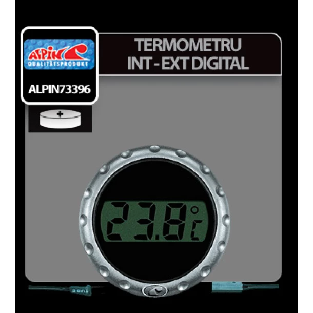 Termometru interior - exterior digital Alpin