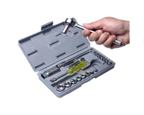 Shocket wrench set 1/4'' - 3/8'' - 21 pieces