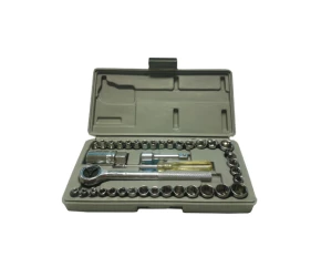 Shocket wrench set 1/4'' - 3/8'' - 40 pieces