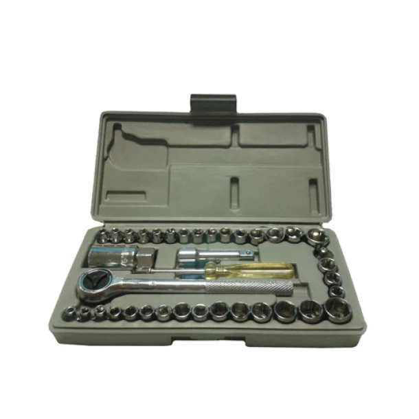 Shocket wrench set 1/4'' - 3/8'' - 40 pieces