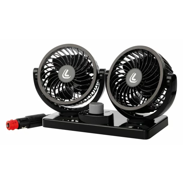 Ventilator dublu cu 2 viteze Ø4&#039;&#039; Twin-Air 24V