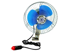 Ventilator oscilant cu grila metal 4Cars 12V