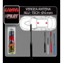 Vergea antena Alu-Tech - Ø 6mm - Negru