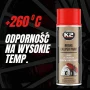 K2 féknyereg festék spray, 400ml - Piros